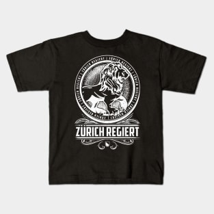 Zurich / Zürich Regiert Kids T-Shirt